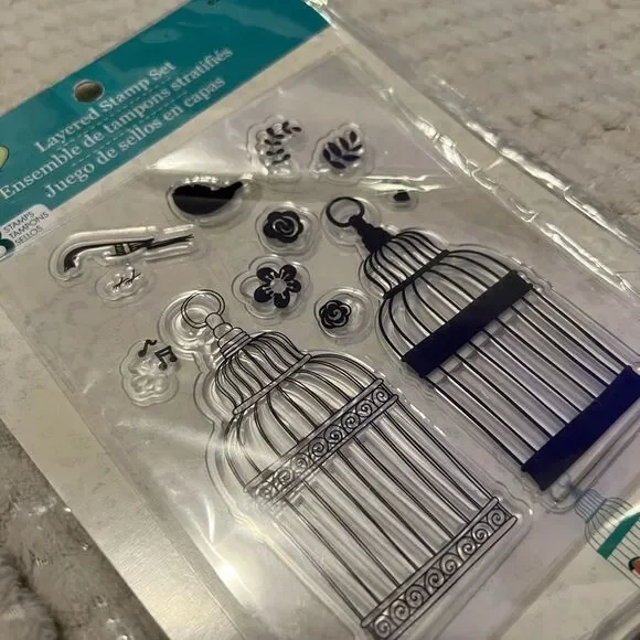 Stamp set and stencils - Picture 3 of 7